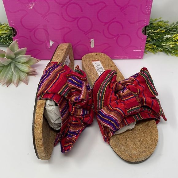 Sugar Shoes - Sugar Women's Xenonc Twist-Tie Slide Sandals